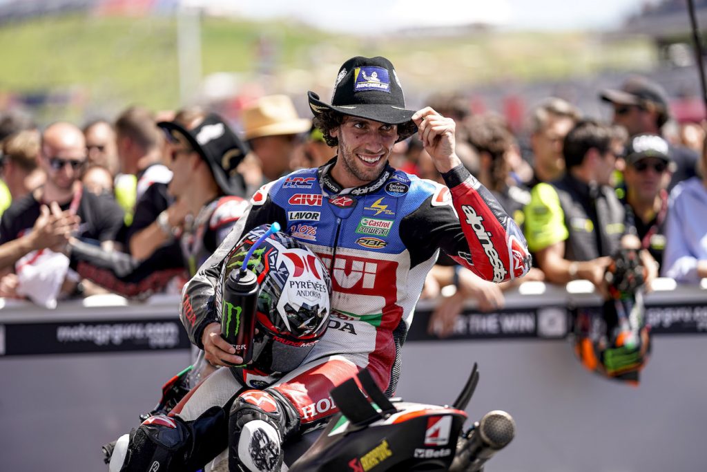 Alex Rins and LCR Honda Wins at GP of The Americas 2023