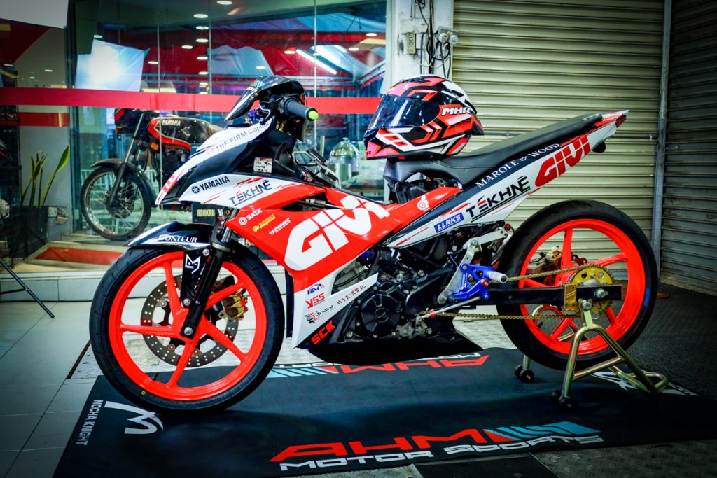 GIVI Tekhne Yamaha AHM Motorports Team Launched for 2023 Petronas Malaysian CubPrix
